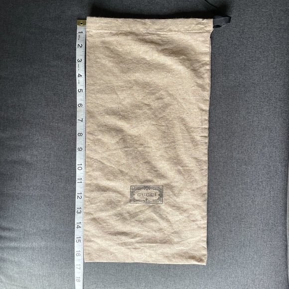 GUCCI Dust Cover Bag 8.5” x 16.5” Inches with Drawstring - Picture 6 of 7